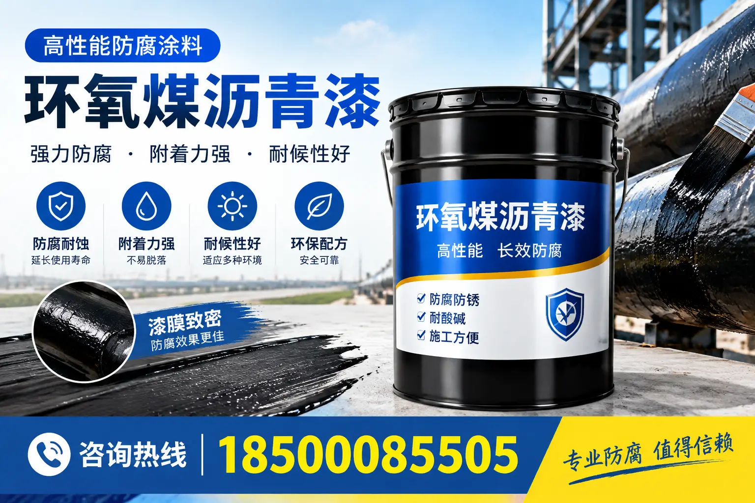 环氧煤沥青漆使用中的常见问题解答，大庆用户必看